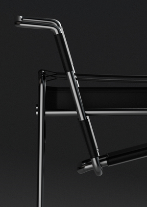 Визуализация объектов промышленного дизайна: Wassily Chair