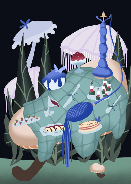 Натюрморт Страны Чудес