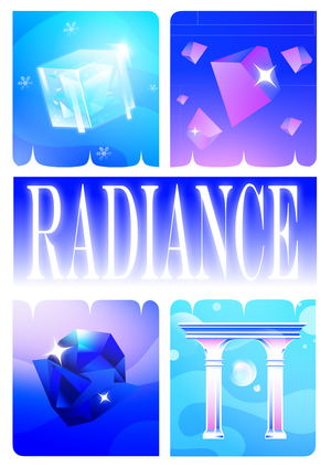 Glowvault | Веб-плакат