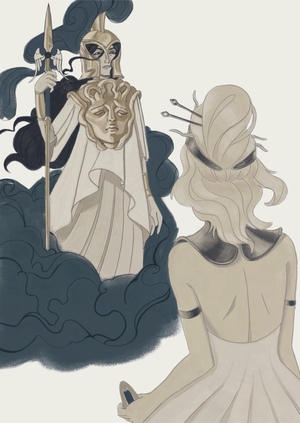 Комикс "Миф об Арахне"