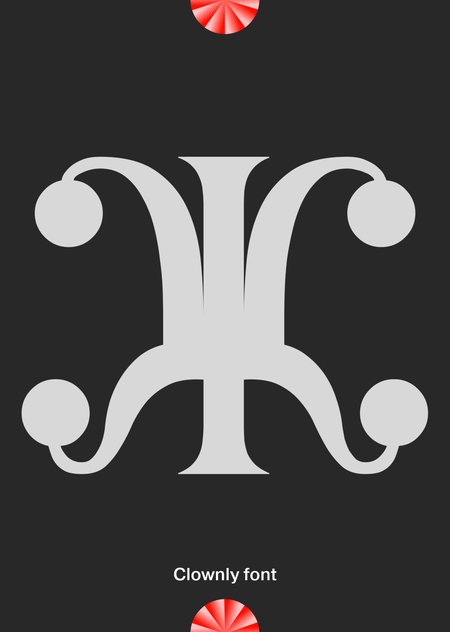 Шрифт Clownly
