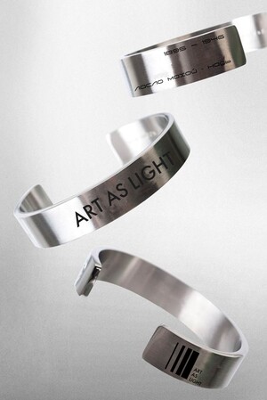 Айдентика выставки ART AS LIGHT