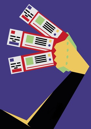 След Экстер. Айдентика