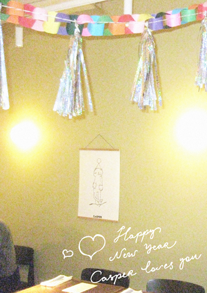 Happy New Year, Casper loves you ♡