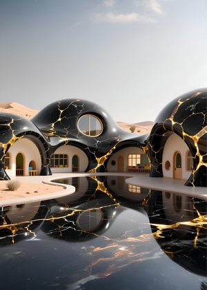 Серия игрушек: пустынный город