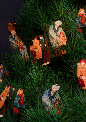 Гирлянда на елку «Очередь»