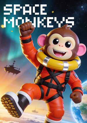 SPACE MONKEYS — коллекционные фигурки