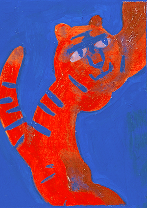 Серия иллюстраций изучающих контрастность