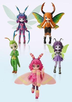 Создание серии коллекционных фигурок "InsectoGirls" инструментами ИИ