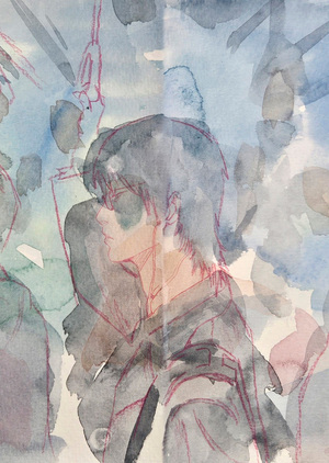 Прохожие в Токио