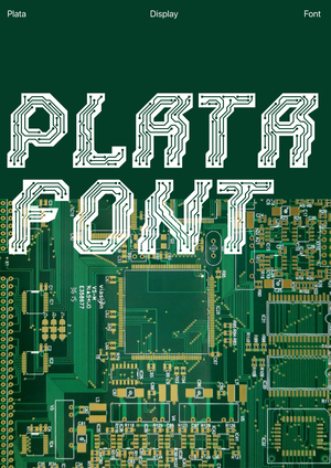 Plata font