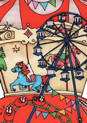 Человек-парк аттракционов