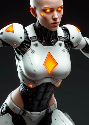 ИИ коллекционные фигурок: МЕХ ПУЩА & H124M5+