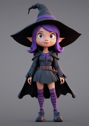 Создание серии фэнтезийных персонажей инструментами ИИ