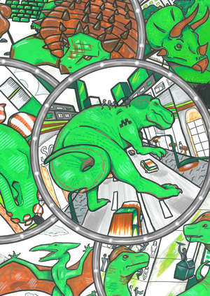 По ту сторону: Динозавры среди нас