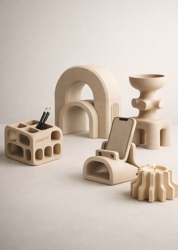 Серия интерьерных предметов "Современные ритуалы"