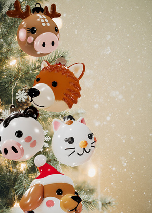 Ёлочные игрушки «Волшебные Зверушки»