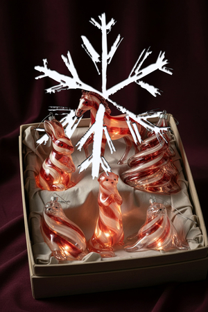 Тёплый север. Новогодние елочные игрушки