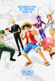 Создание коллекции фигурок по&nbsp;аниме One Piece инструментами&nbsp;ИИ
