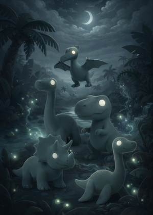 Серия фигурок «Mystery Dinosaurs»