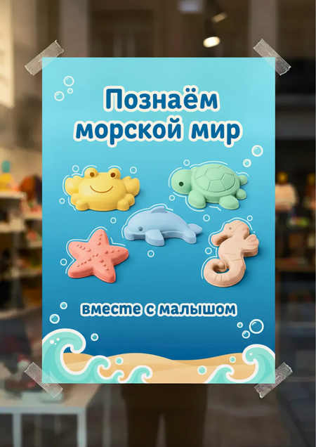 Игрушки для детей «Sea Touch» инструментами ИИ