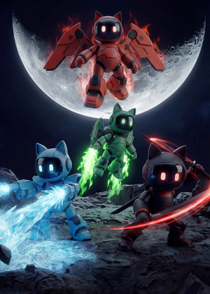 MECHA KITS — коллекционные фигурки