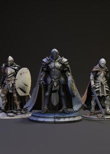 Серия коллекционных фигурок-рыцарей «SHADOW LEGION» Серия коллекционных фигурок-рыцарей «SHADOW LEGION»