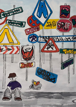 «Где проблема?»‎ Граффити как вандализм