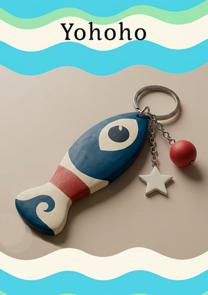 Yohoho key chains