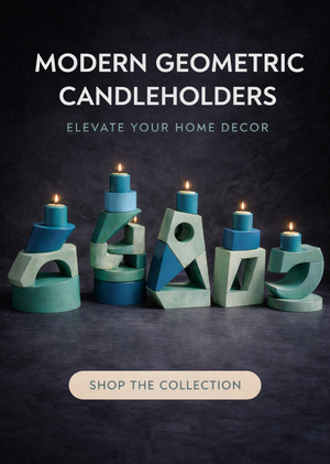 Серия подсвечников с использованием ИИ