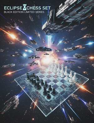 Серия шахматных фигур для 3D печати 