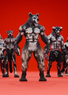 Серия коллекционных фигурок «Colossal Hybrids» Серия коллекционных фигурок «Colossal Hybrids»