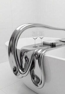 Серия полок для ванн «MELT»