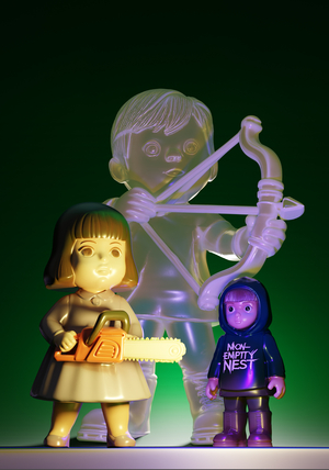 Создание фигурок персонажей по видеоигре «N-E.st project» инструментами ИИ