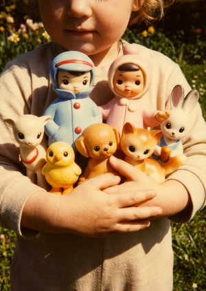 Воссоздание коллекции советских игрушек с использованием ИИ