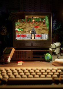 Заставка CGRave: переход в&nbsp;90-е