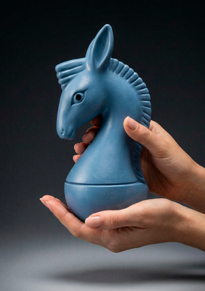 Шахматы-Неваляшки созданные с помощью ИИ