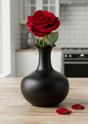 Широкие и длинные вазы