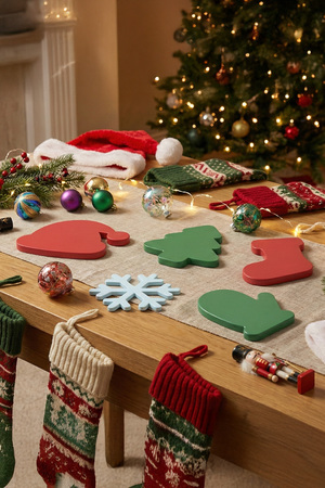 Новогодние подставки для кружек