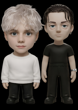 Создание коллекции фигурок инструментами ИИ