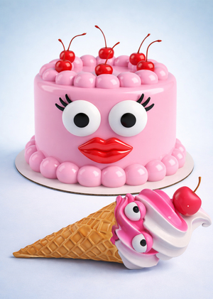 YUMMY: серия объектов декора инструментами ИИ