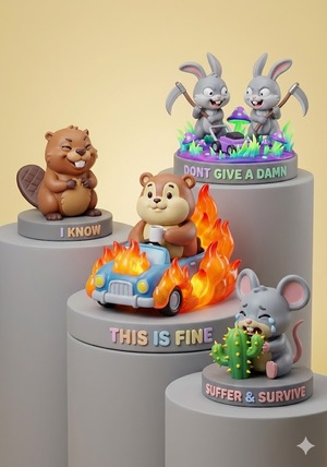 КАК-ТО ТАК: серия коллекционных игрушек