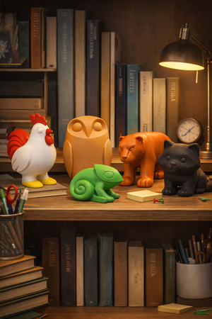 ROYAL COMPANIONS | серия 3д объектов