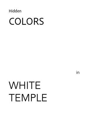 Hidden Colors in white temple Book