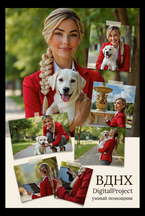 «Василиса.ВДНХ» - AI Mascot Video (реалистичная версия, начало мая 2025)