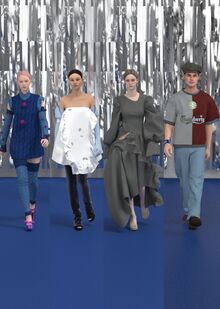 Виртуальный показ " Голубой огонек»