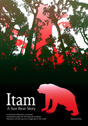 Poster for competition «Itam: a sun bear story»