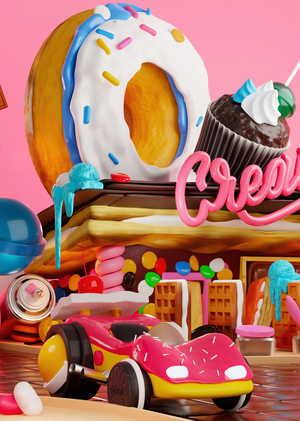 Candy crossroad