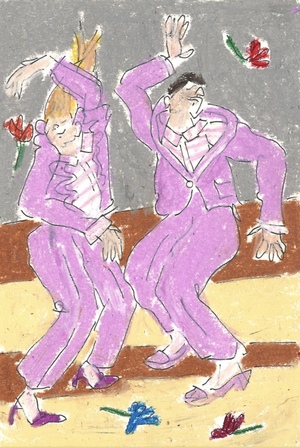 Fashion illustration.