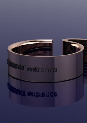 Rave Beat invitation jewellery 